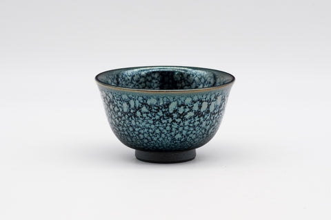 Blue Yuteki Tenmoku Kiyomizu-yaki Senchawan - 50ml