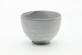 Tezumi — Japanese Matcha Bowl - Milky White Drip-Glazed Chawan - 450ml — front view