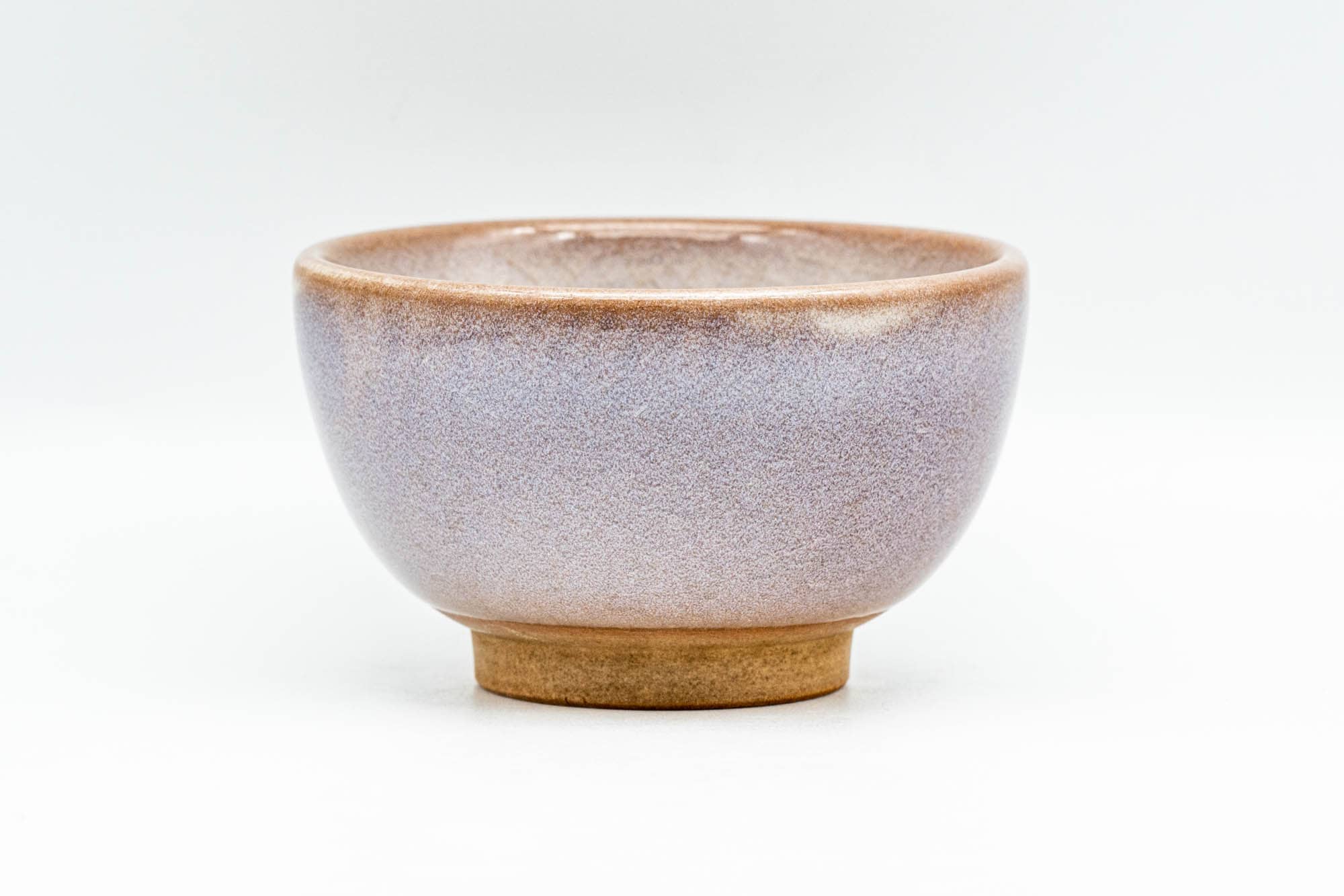 Japanese Teacup - Purple White Drip-Glazed Hagi-yaki Yunomi - 100ml