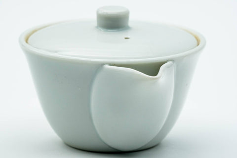 Japanese Houhin - White Porcelain Arita-yaki Ceramic Filter Teapot - 140ml