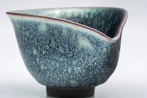 Japanese Katakuchi - 橋本大輔 Hashimoto Daisuke - Cerulean Tenmoku Glazed Yuzamashi - 200ml