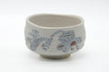 Tezumi — Japanese Matcha Bowl - White Shino Mino-yaki Chawan - 500ml — front view
