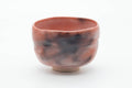 Tezumi — Japanese Matcha Bowl - Red Black Glazed Aka-raku Chawan - 500ml — front view