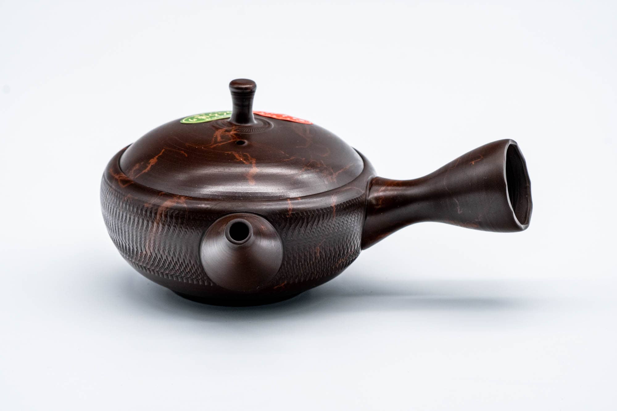 Japanese Kyusu - 玉龍 Gyokuryu Umehara - Benishibori Tokoname-yaki Teapot - 290ml
