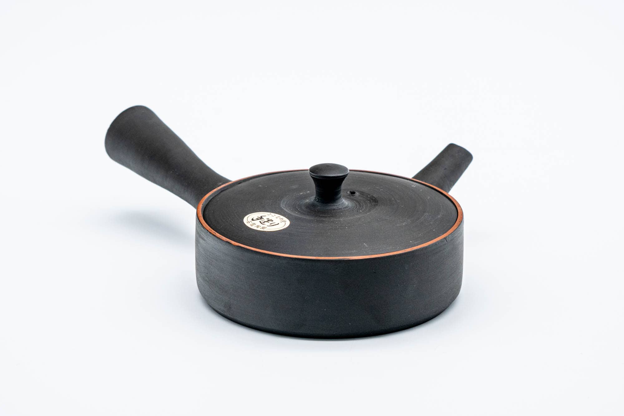Japanese Kyusu - 石龍窯 Sekiryu Kiln - Kokudei Shudashi Tokoname-yaki Ceramic Teapot - 110ml