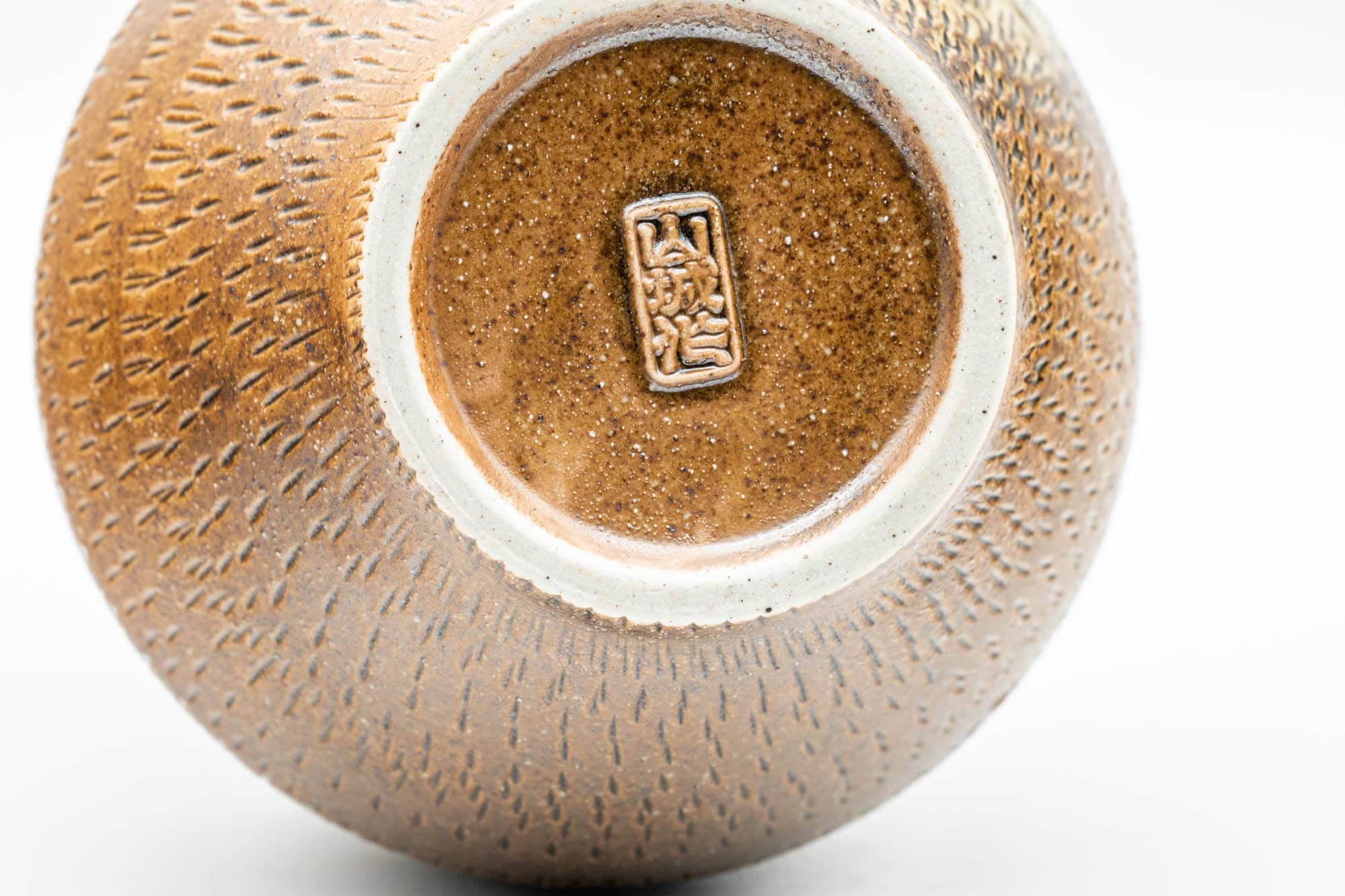 Japanese Chatsubo - 茶壺 Ash Glazed Shigaraki-yaki Tea Canister - 350ml - Tezumi
