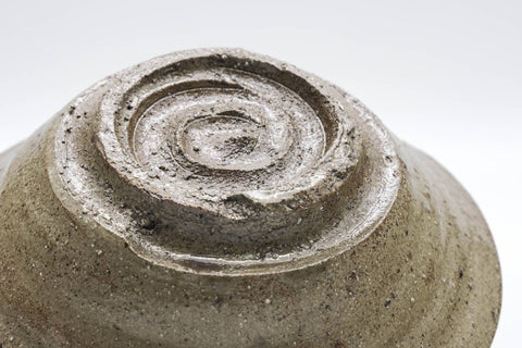 Japanese Matcha Bowl - 西念秋夫 Akio Sainen - Ash Glazed Hira Chawan - 100ml