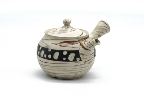 Mizutama Nerikomi Tokoname Teapot - 260ml