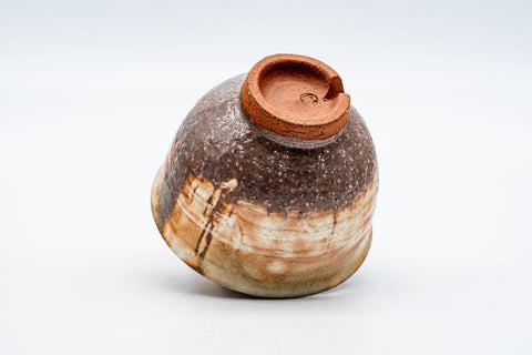 Japanese Teacup - Earthy Brown Glazed Hagi-yaki Yunomi - 160ml
