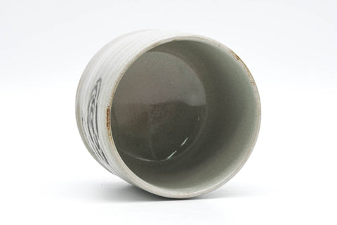 Japanese Matcha Bowl - Sage Glazed Winter Chawan - 200ml