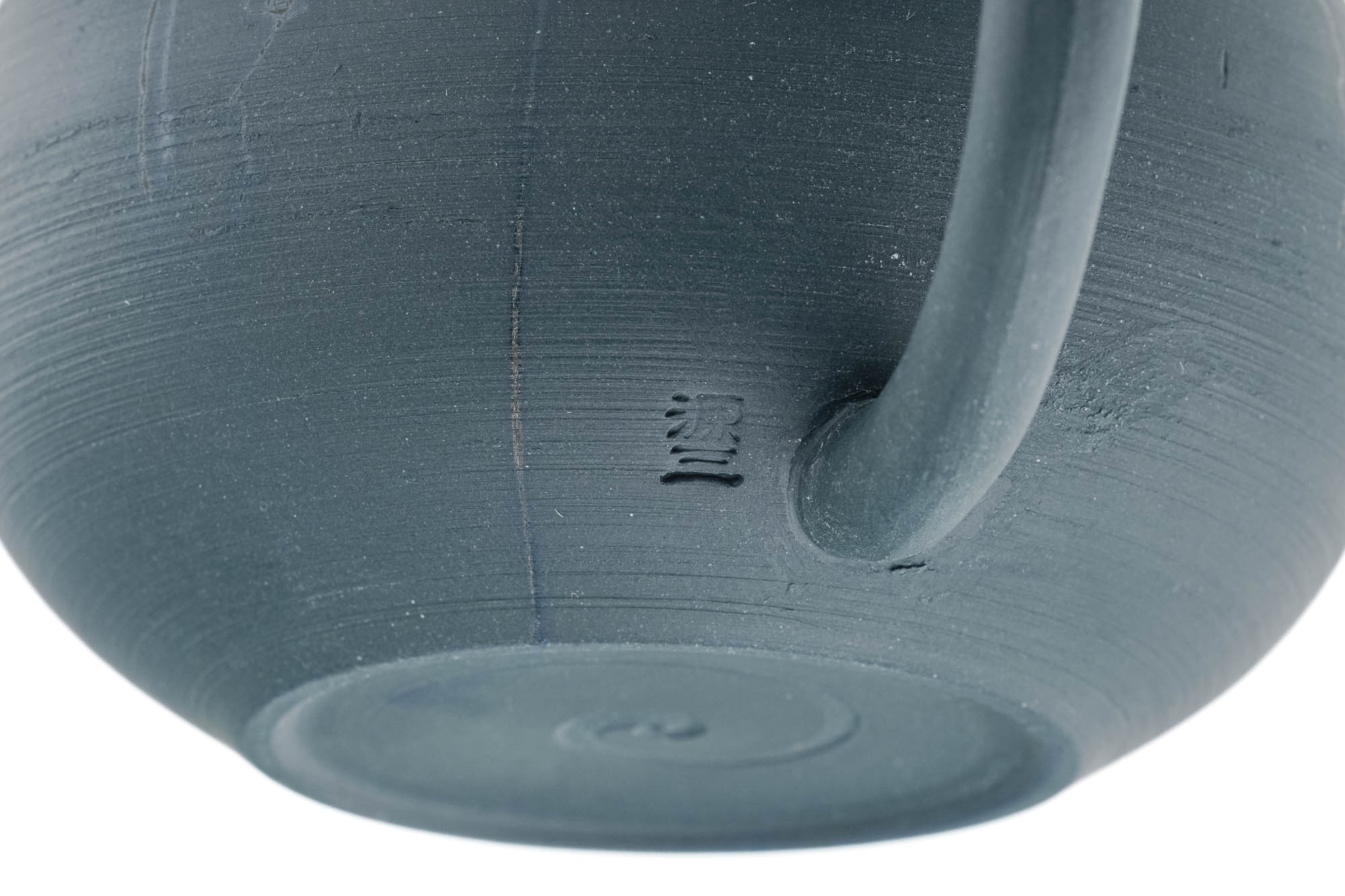 Japanese Kyusu - 原三窯 Genzou Kiln - Blue Mogake Tokoname-yaki Rear-Handled Teapot - 200ml