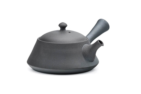 Trapezoidal Black Tokoname Teapot - 200ml