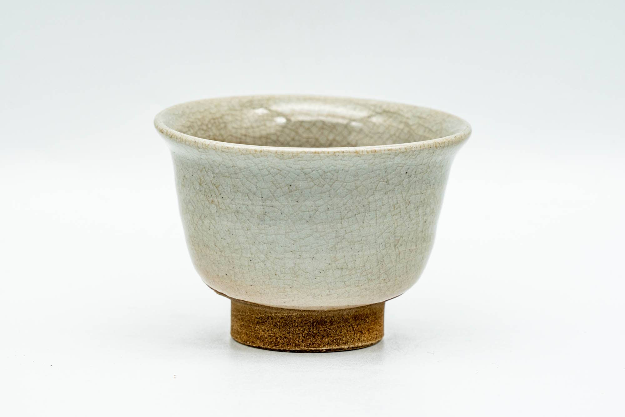 Japanese Teacup - Small Grey Glazed Guinomi - 50ml
