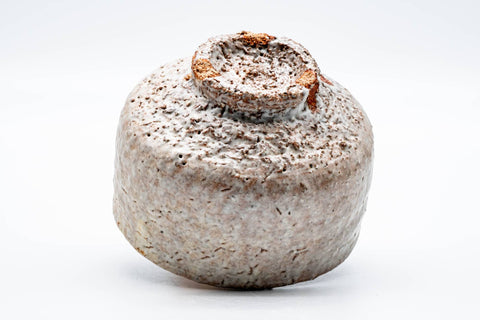 Japanese Matcha Bowl - 兼田佳炎 Kaneda Keien - Milky Glazed Hagi-yaki Chawan - 500ml