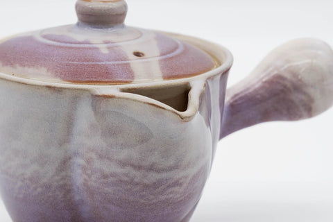 Purple Hagi-yaki Teapot - 400ml