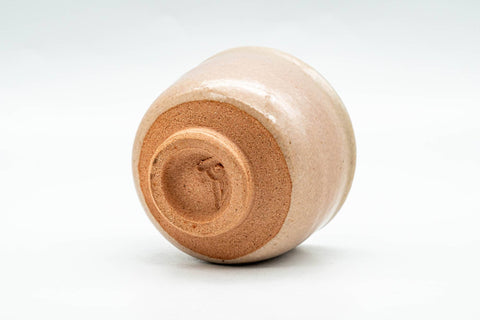 Japanese Teacup - Pink Glazed Thumb-Indented Guinomi - 60ml