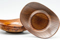 Japanese Chataku - Set of 5 Oval-shaped Wooden Tea Saucers - Tezumi
