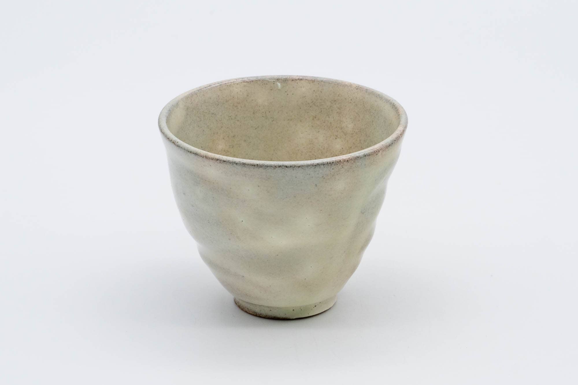 Japanese Teacup - Drip-Glazed Gohonte Rokurome Mino-yaki Yunomi - 130ml