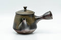 Japanese Kyusu - Fujii Ikkyuu 藤井一休 - Ash Glazed Yohen Banko-yaki Debeso Teapot - 200ml - Tezumi