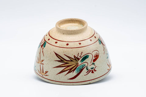 Japanese Matcha Bowl - Bamboo Rooster Shibukusa-yaki Chwan - 400ml