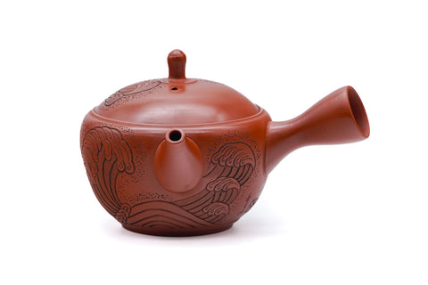 Cresting Waves Tokoname Teapot - 260ml