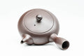 Tezumi — Japanese Kyusu - Flat Hira-gata Banko-yaki Debeso Teapot - 160ml — interior view showing the filter