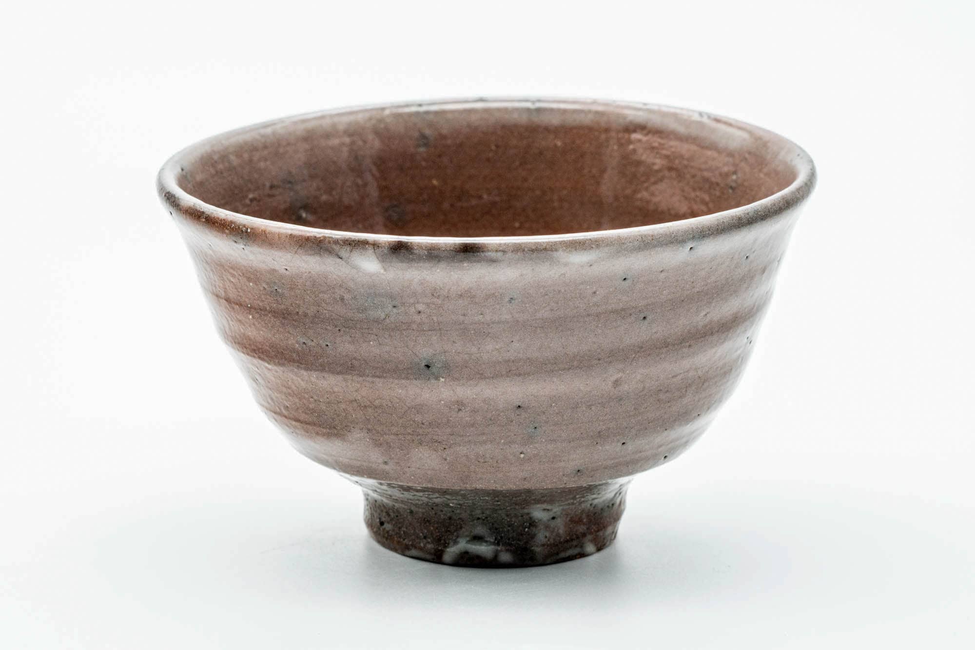 Japanese Matcha Bowl - Purple Wabi-Sabi Ido-gata Chawan - 350ml