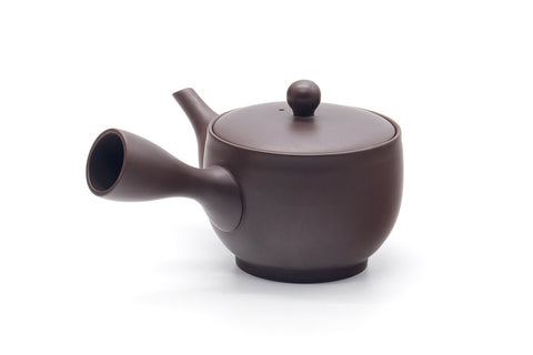 Japanese Kyusu - Brown Tokoname Mesh Teapot - 340ml
