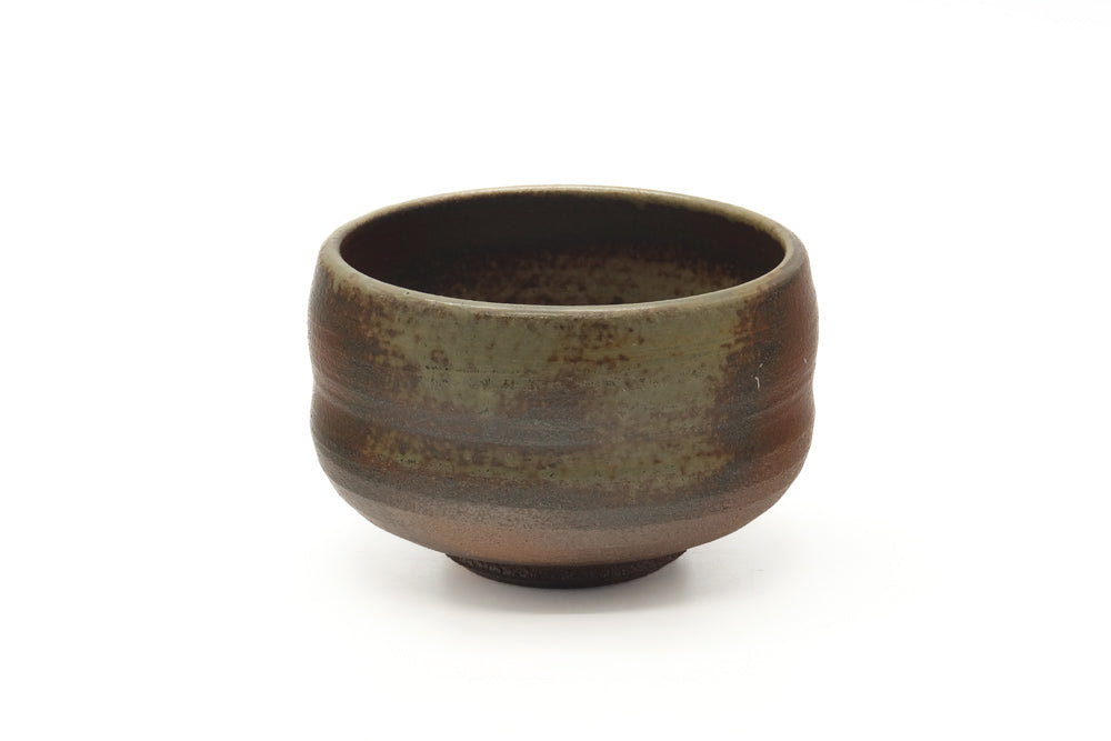 Japanese Matcha Bowl - Ash Glazed Shigaraki-yaki Chawan - 660ml