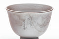 Japanese Teacups - Set of 5 Floral Engraved Banko-yaki Yunomi - 70ml - Tezumi