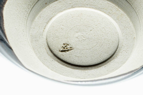 Japanese Matcha Bowl - 定一桶谷 Teiichi Oketani - Black Hare's Fur Glazed Tenmoku-gata Kyo-yaki Chawan - 200ml