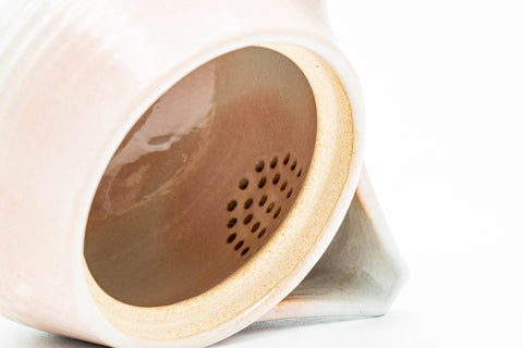 Japanese Tea Set - 天鵬山 Tsubaki Kiln - Hagi-yaki Kyusu Teapot with 5 Yunomi Teacups