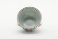 Tezumi — Japanese Teacup - Blue Bird Floral Arita-yaki Lidded Yunomi - 150ml — three-quarter view