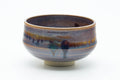 Tezumi — Japanese Matcha Bowl - Blue Purple Drip-Glazed Chawan - 300ml — front view