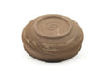 Tezumi — Japanese Kensui - Wide Brown Stoneware Water Bowl - 470ml — top-down view of the interior