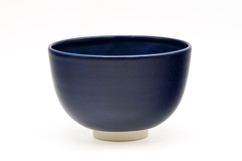 Blue Hakeme Kiyomizu Chawan