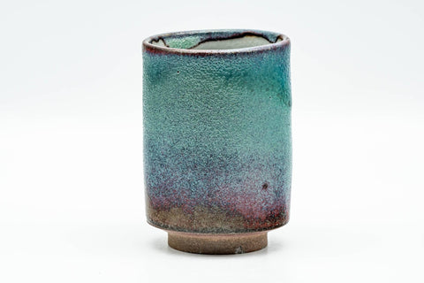 Japanese Teacup - Blue Purple Glazed Yunomi - 100ml