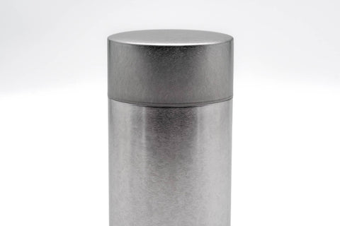 Silver Metal Tea Canister - 200g