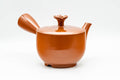 Japanese Kyusu - Flower-shaped Lid Tokoname-yaki Teapot - 380ml - Tezumi
