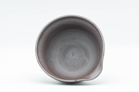 Japanese Tea Set - Engraved Banko-yaki Debeso Kyusu Teapot with Katakuchi Water Cooler and 2 White Inner-Glazed Yunomi Teacups - Tezumi