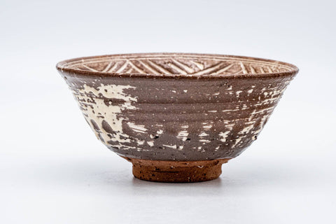 Hana Mishima Kiyomizu-yaki Chawan