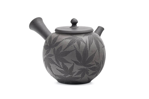 Momiji Black Kokudei Tokoname Teapot - 280ml