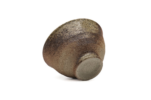 Japanese Teacup - Ash Green Glazed Shigaraki-yaki Yunomi - 90ml