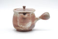 Tezumi — Japanese Kyusu - Brown Milky Drip-Glazed Hagi-yaki Ceramic Teapot - 220ml — three-quarter view