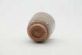 Tezumi — Japanese Teacup - Grey Drip-Glazed Hagi-yaki Yunomi - 120ml — top-down view of the interior