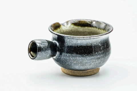 Japanese Yuzamashi - Black Crazed Glazed Water Cooler - 200ml