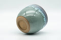 Japanese Teacup - Turquoise Purple Drip-Glazed Yunomi - 85ml - Tezumi