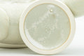 Tezumi — Japanese Kyusu - Beige Foliage Kiyomizu-yaki Debeso Teapot - 300ml — closeup of the base