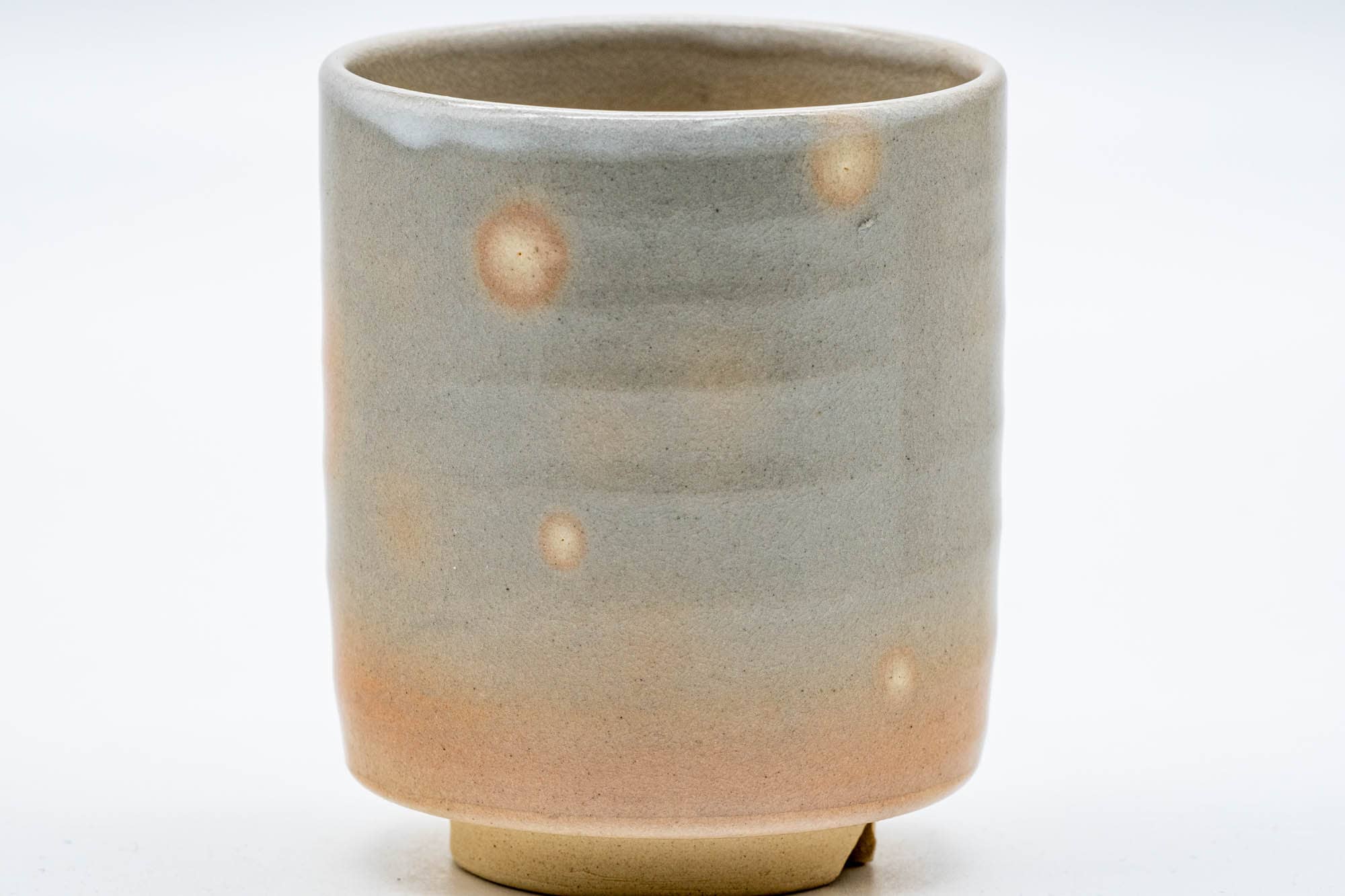 Japanese Teacup - Beige Pink Gohonte Hagi-yaki Yunomi - 240ml