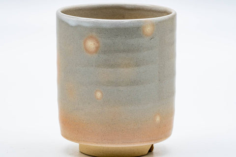 Japanese Teacup - Beige Pink Gohonte Hagi-yaki Yunomi - 240ml